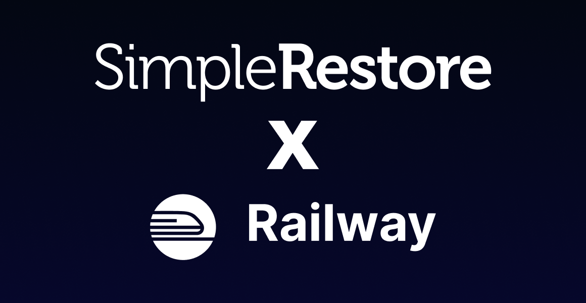 Restore your MySQL Database to Railway